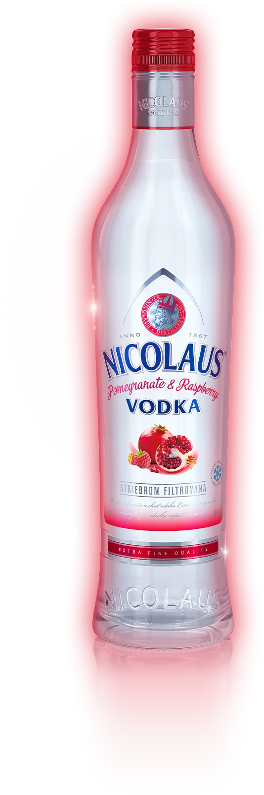 Nicolaus Pomegranate & Raspberry vodka